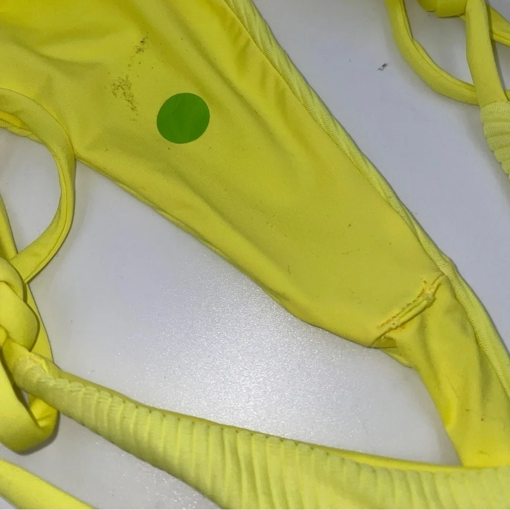 Frankies Bikinis bright yellow